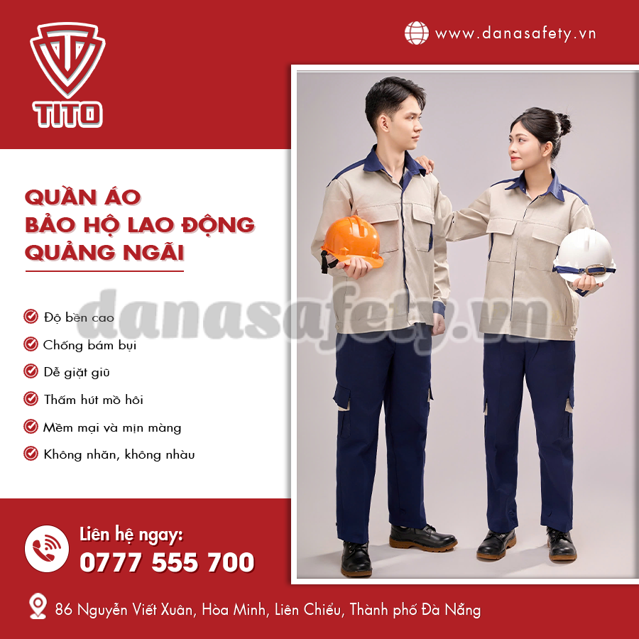 Bộ đồ bảo hộ lao động kaki và quần túi hộp