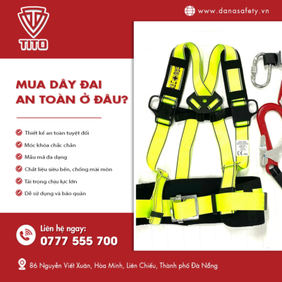 Mua dây đai an toàn ở đâu để đảm bảo chất lượng và giá hợp lý?