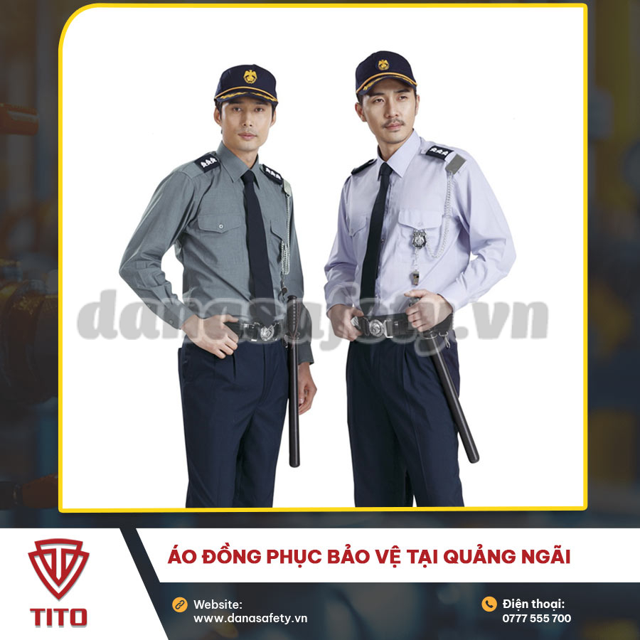 Áo đồng phục bảo vệ tại Quảng Ngãi