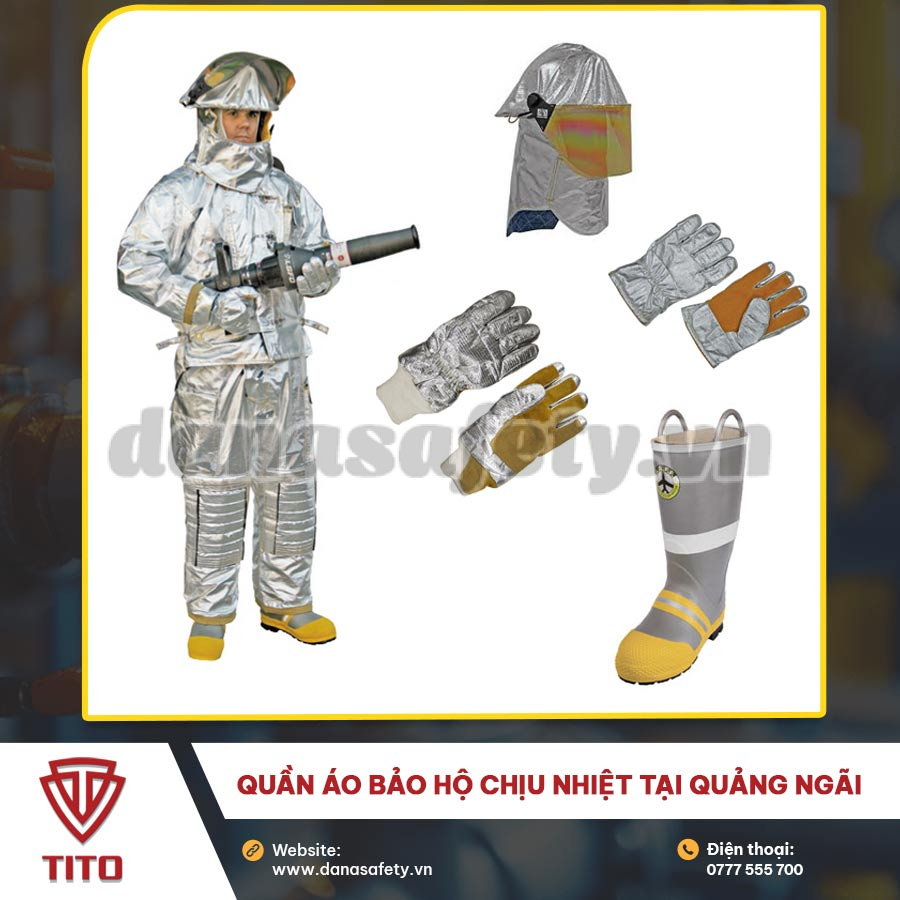 Quần áo bảo hộ chịu nhiệt tại Quảng Ngãi