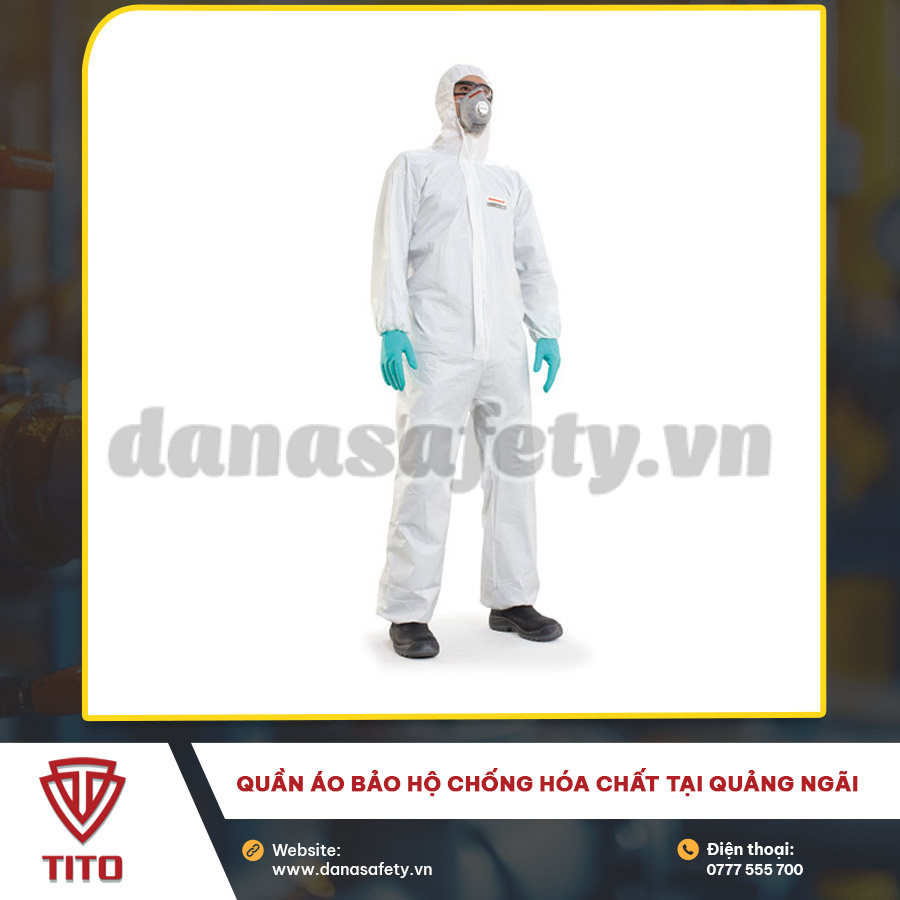 Quần áo bảo hộ chống hóa chất tại Quảng Ngãi