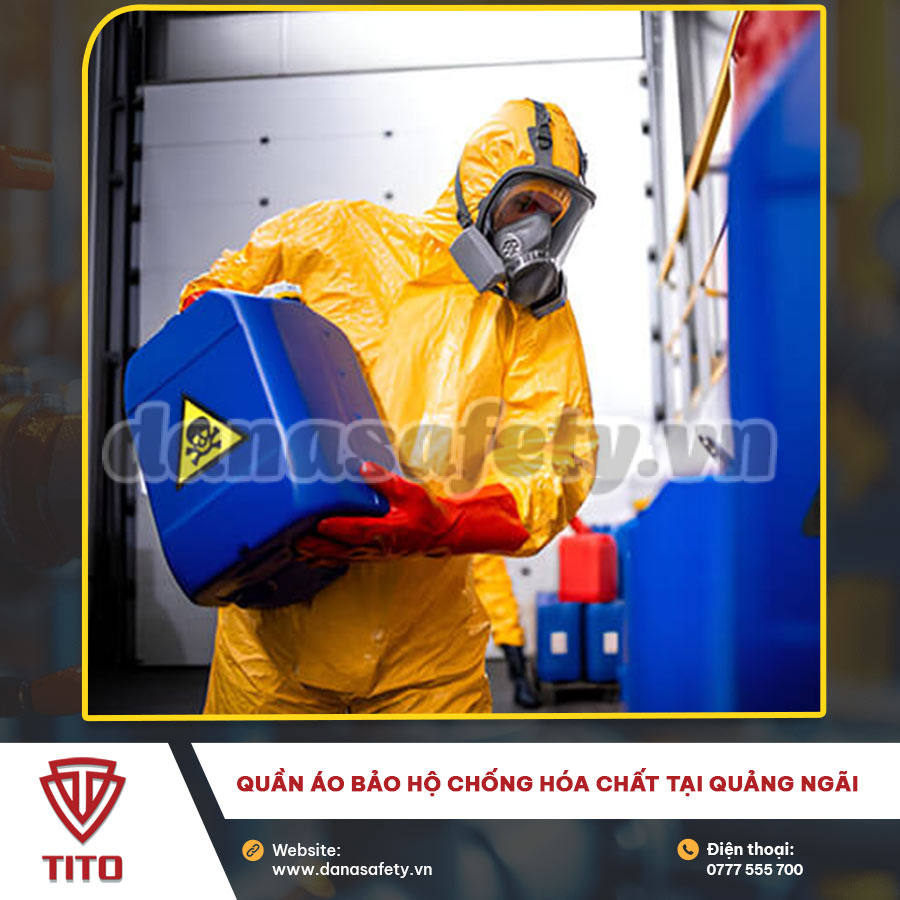 Quần áo bảo hộ chống hóa chất tại Quảng Ngãi
